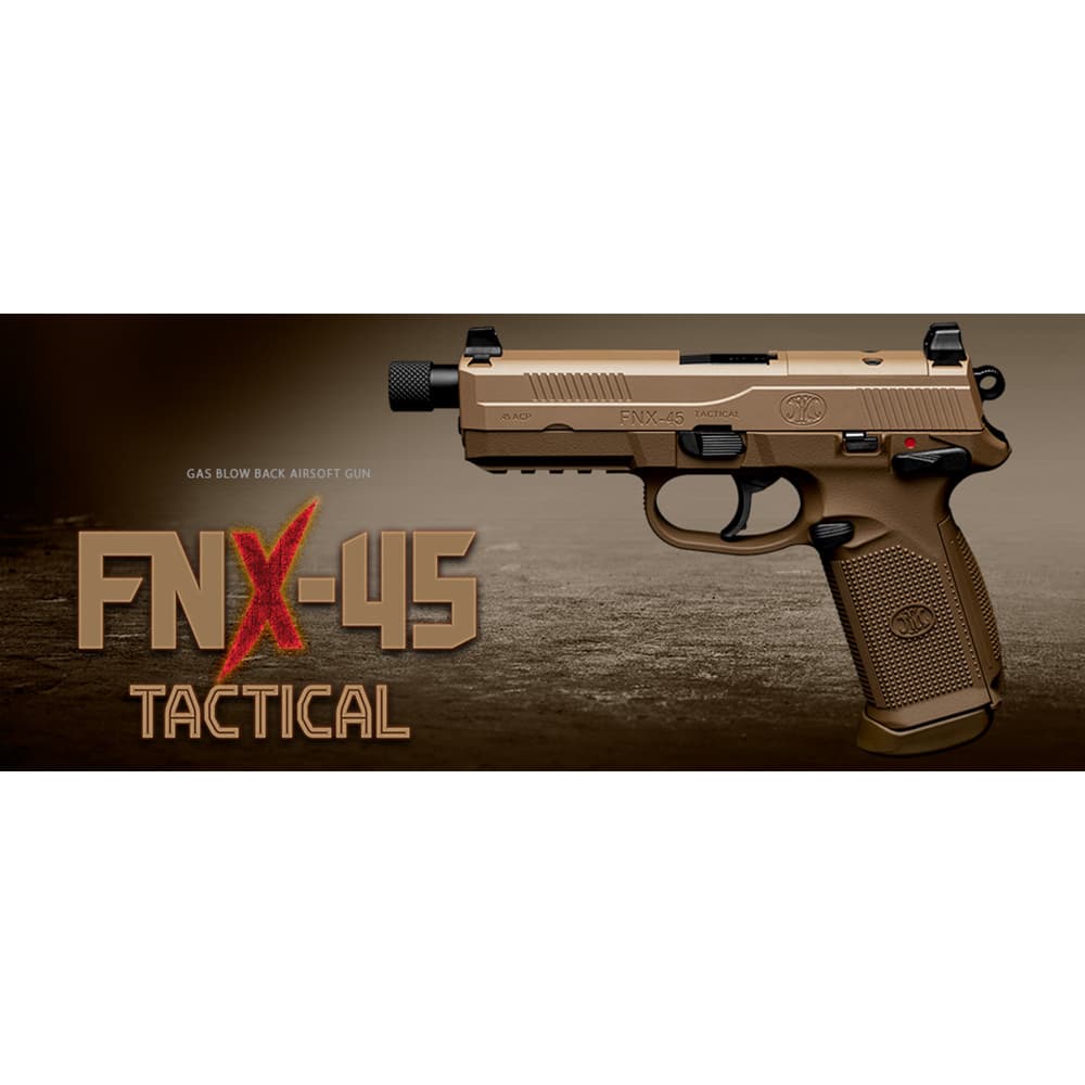 東京マルイ ガスガン FNX-45 TACTICAL マイクロプロサイト対応 NO.91