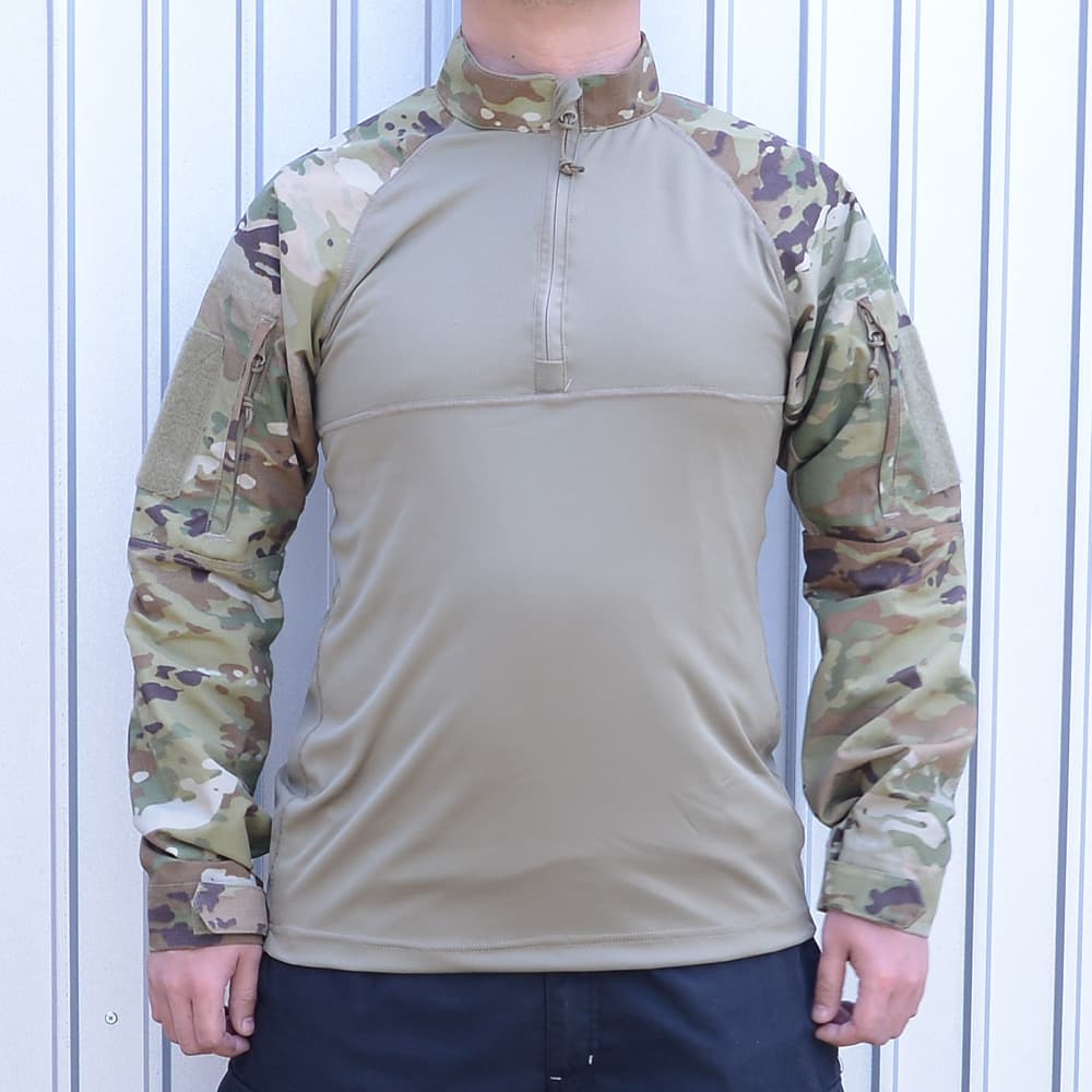 SHELLBACK TACTICAL コンバットシャツ 1/4 ZIP OCP リップストップ生地