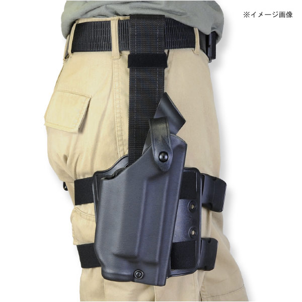 Safariland 6004 レッグホルスター GLOCK 17/18C他 ライト&レーザー