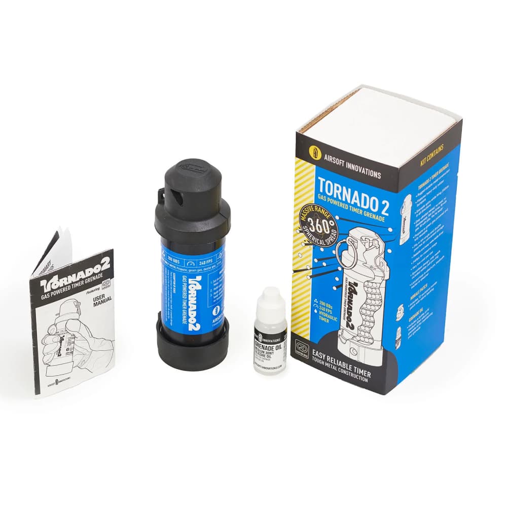 AIRSOFT INNOVATIONS グレネード TORNADO2 タイマー式 | ミリタリー