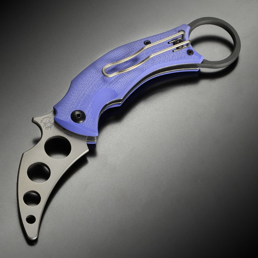 FOX KNIVES トレーニングナイフ Black bird カランビット型 FX-591 TK