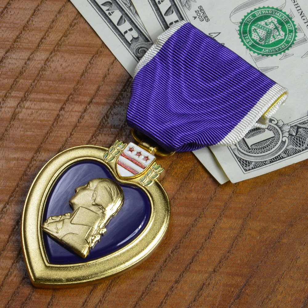 アメリカ軍 勲章 パープルハート章 戦傷章 | ミリタリーショップ