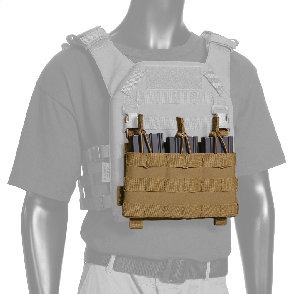 Warrior Assault Systems マグポーチパネル M4/AK オープントップ W-EO