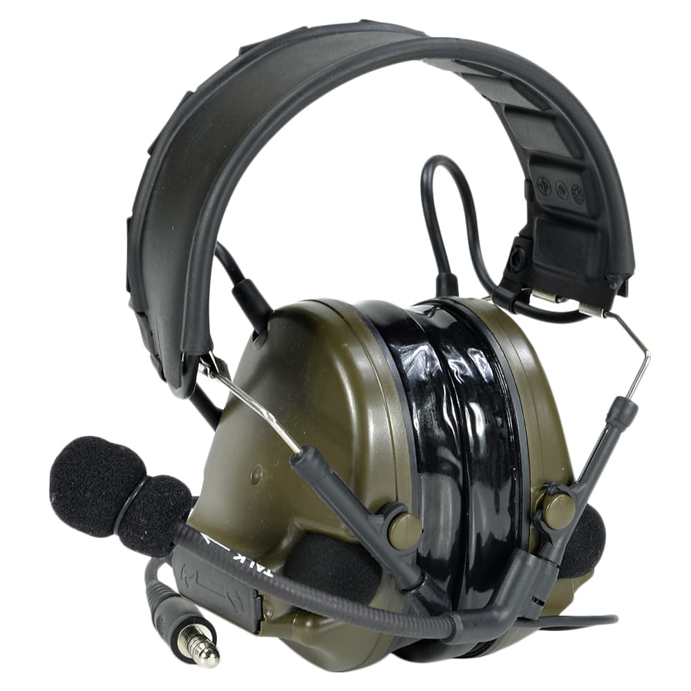 TAC-SKY タクティカルヘッドセット COMTAC III 集音マイク