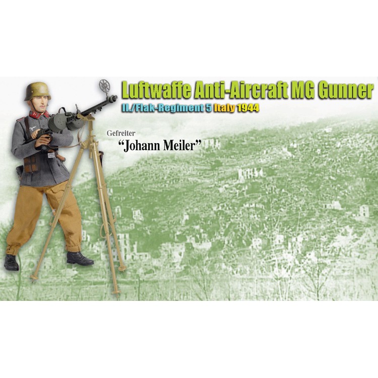 ドラゴンモデルズ ドイツ空軍対空砲 MG 射撃手 フィギュア
