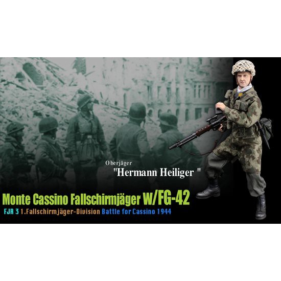 ドラゴンモデルズ 1 6フィギュア ドイツ空軍 パラシュート部隊 空挺