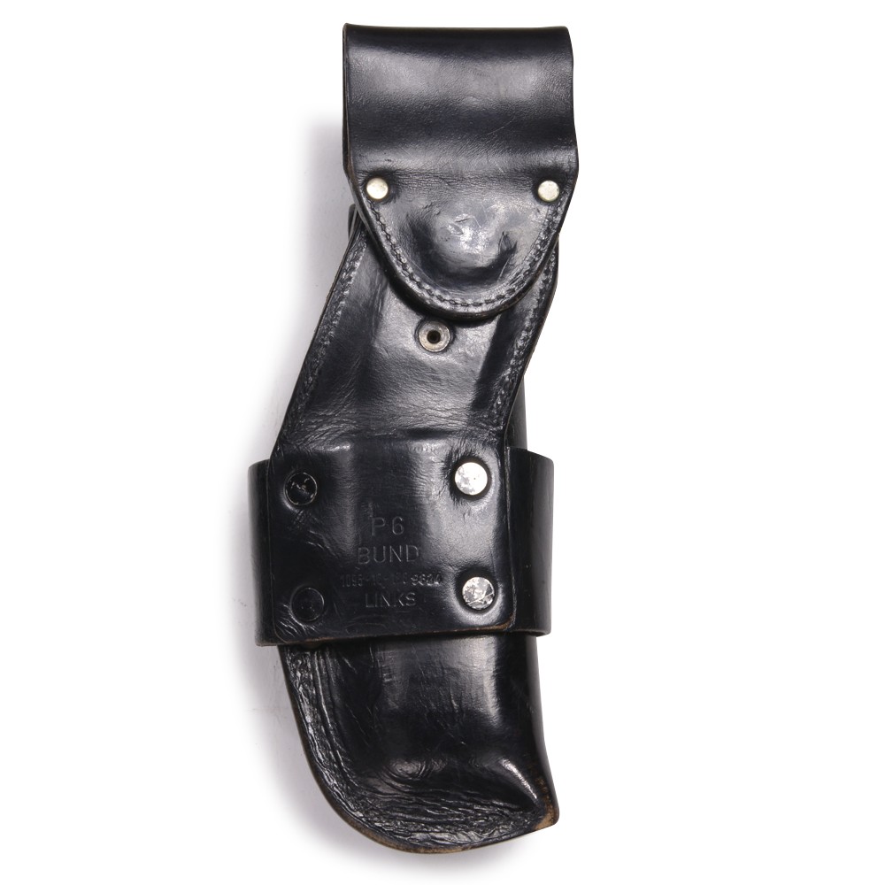 ドイツ警察 レザーホルスター ドロップダウン シグP6 P225適合モデル