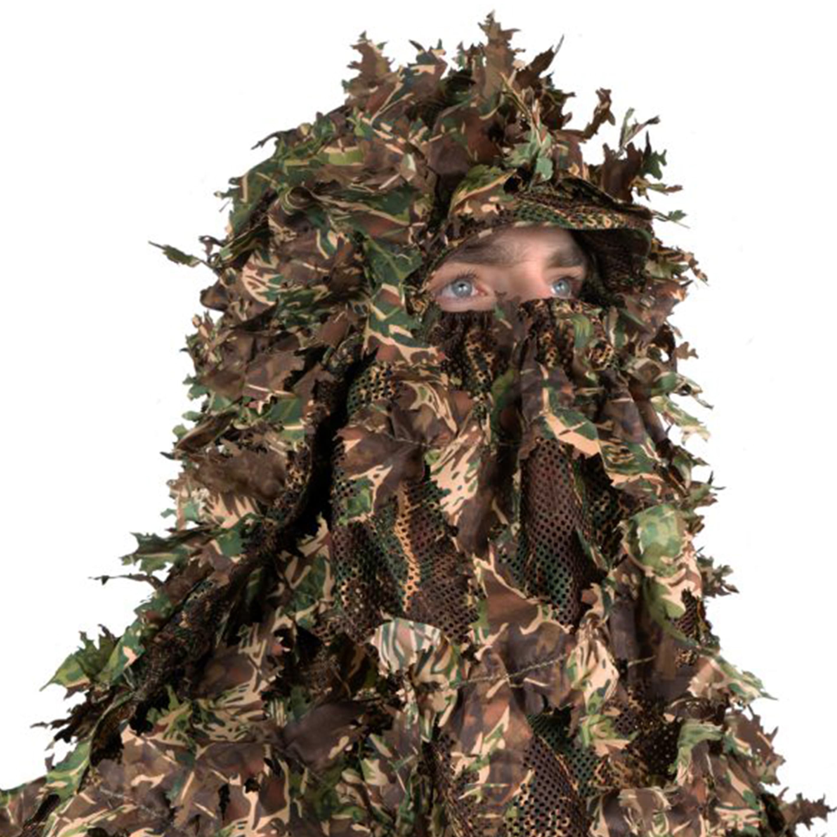 NOVRITSCH 3Dギリースーツ フード Modular 3D Ghillie ベール付き T3