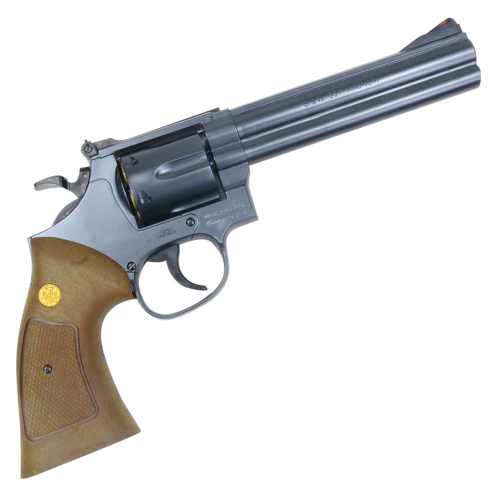 CROWN MODEL エアガン Smith&Wesson M586 .357マグナム 6インチ 10歳