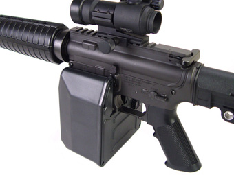 LayLax ボックスマガジン M16他対応 次世代M4用アダプタ付