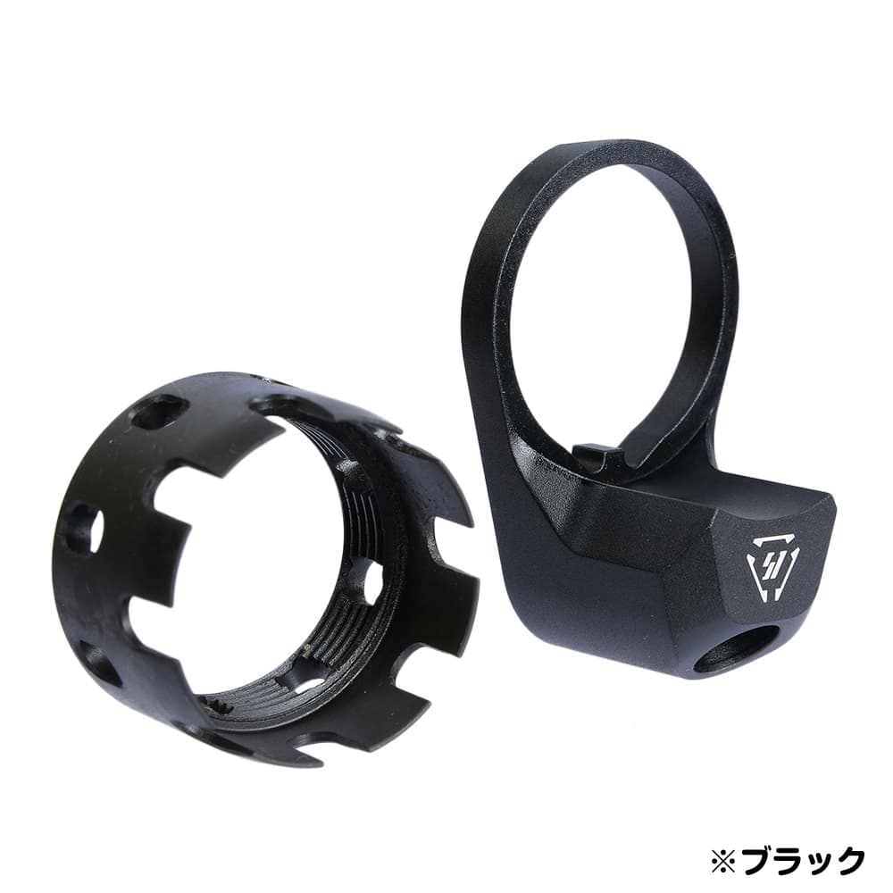 STRIKE INDUSTRIES キャッスルナット&エンドプレート AR15対応 QD