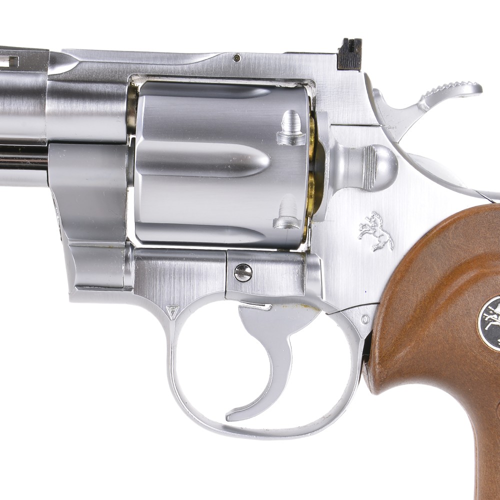 コクサイ モデルガン COLT パイソン 4インチ スーパーステンレス No