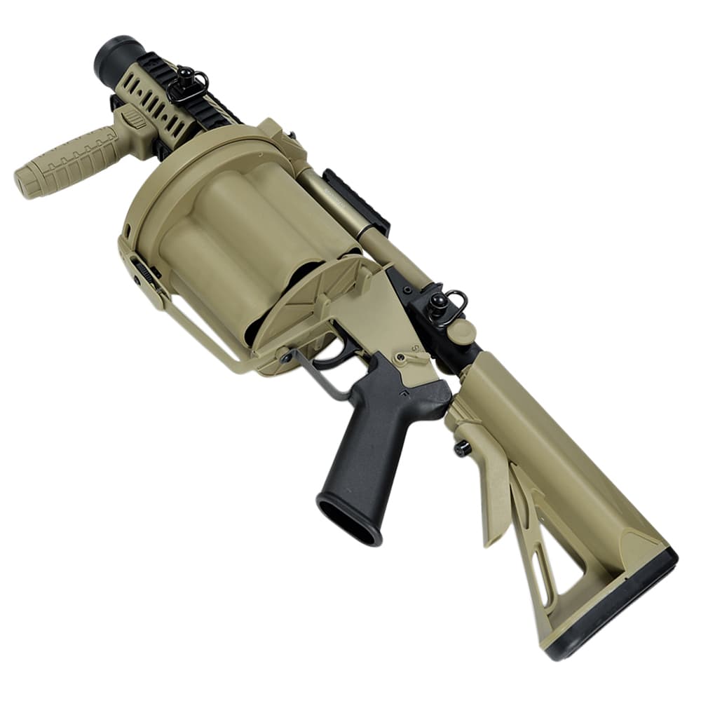 ICS Airsoft グレネードランチャー MGL 40mmモスカート ICS-191 動作