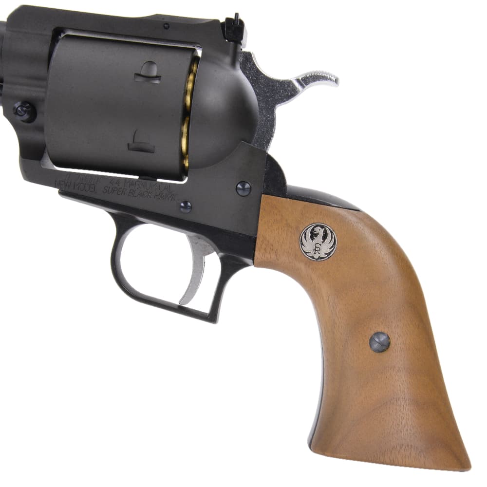 マルシン ガスガン Super Blackhawk 7.5インチ ブラック HW 木製