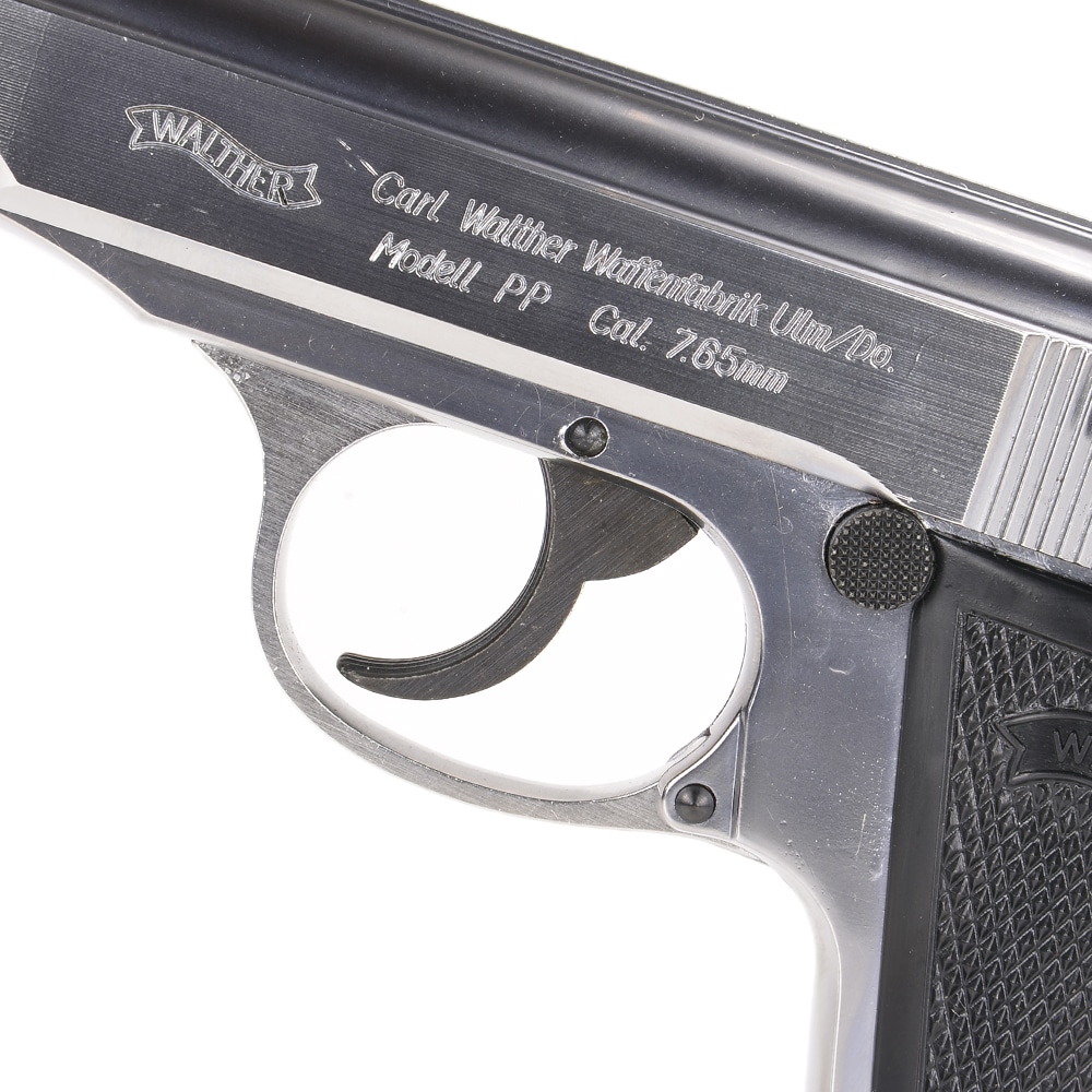 マルシン 発火式モデルガン ワルサーPP シルバーABS 完成品