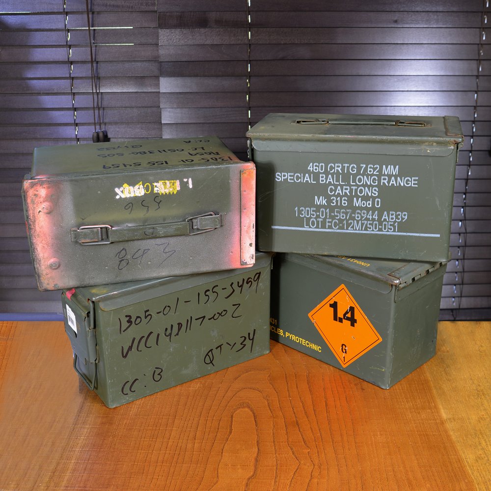 米軍放出品 アモカン .50キャリバー | ミリタリーショップ レプマート