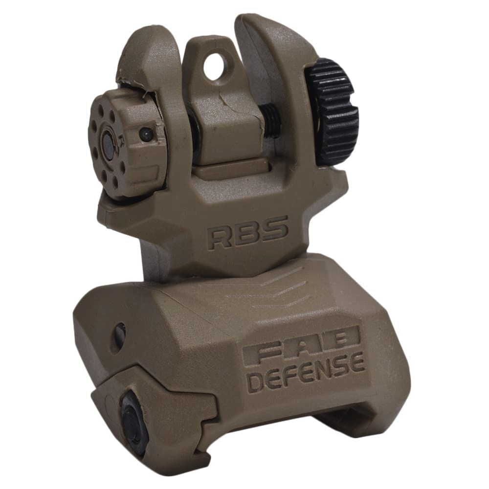 FAB Defense リアバックアップサイト RBS | ミリタリーショップ レプマート