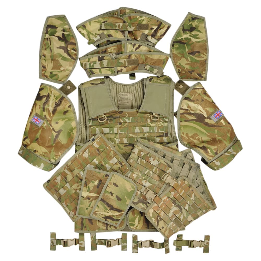 イギリス軍放出品 オスプレイ ASSAULT ボディアーマーセット MTP迷彩
