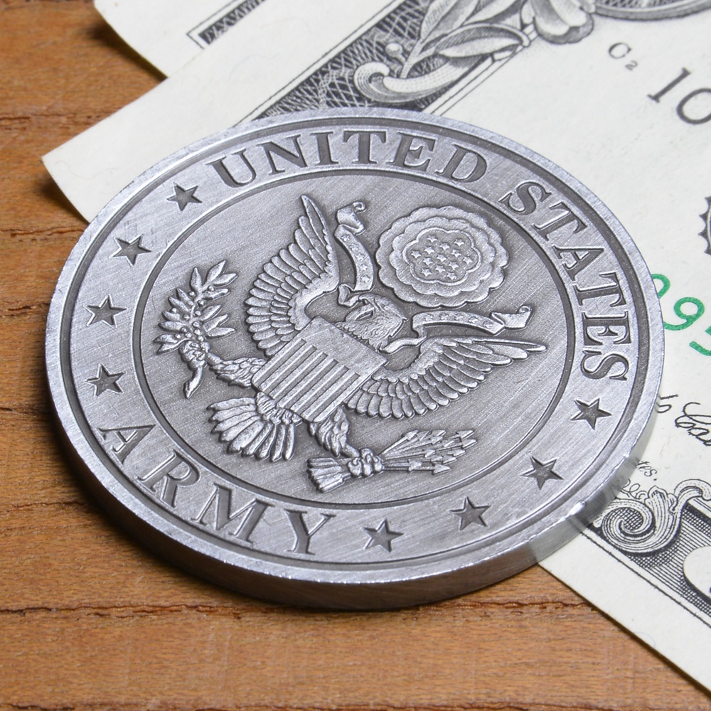 チャレンジコイン 米陸軍特殊部隊 記章 記念メダル | ミリタリー