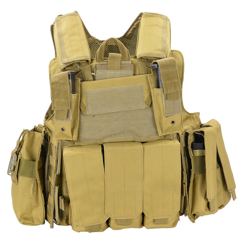 アウトレット】 プレートキャリア MOLLE対応 タン | ミリタリー