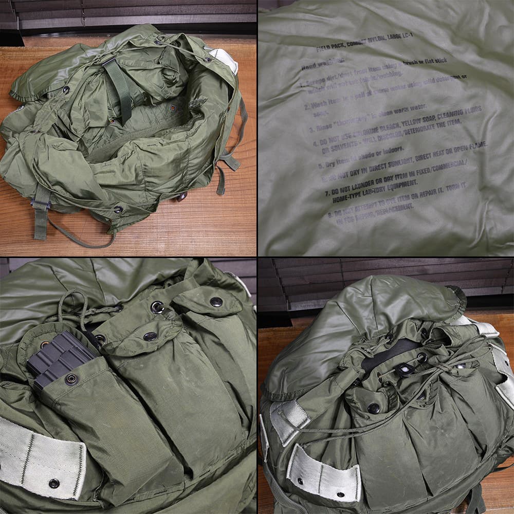 米軍放出品 フィールドパック LC-1 アリスパック ラージ OD
