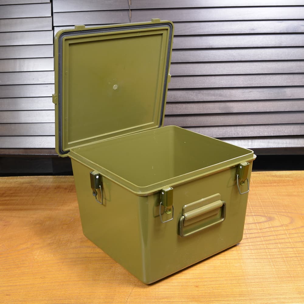 米軍放出品 メディカルボックス 救急箱 プラスチック樹脂製 OD
