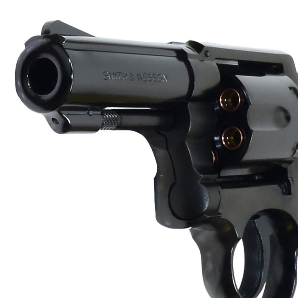 マルシン ガスガン M10 3インチ WディープブラックABS 木目調プラグ