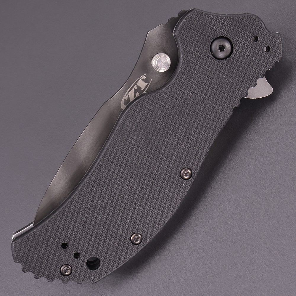 Zero Tolerance 折りたたみナイフ 半波刃 タイガーストライプ