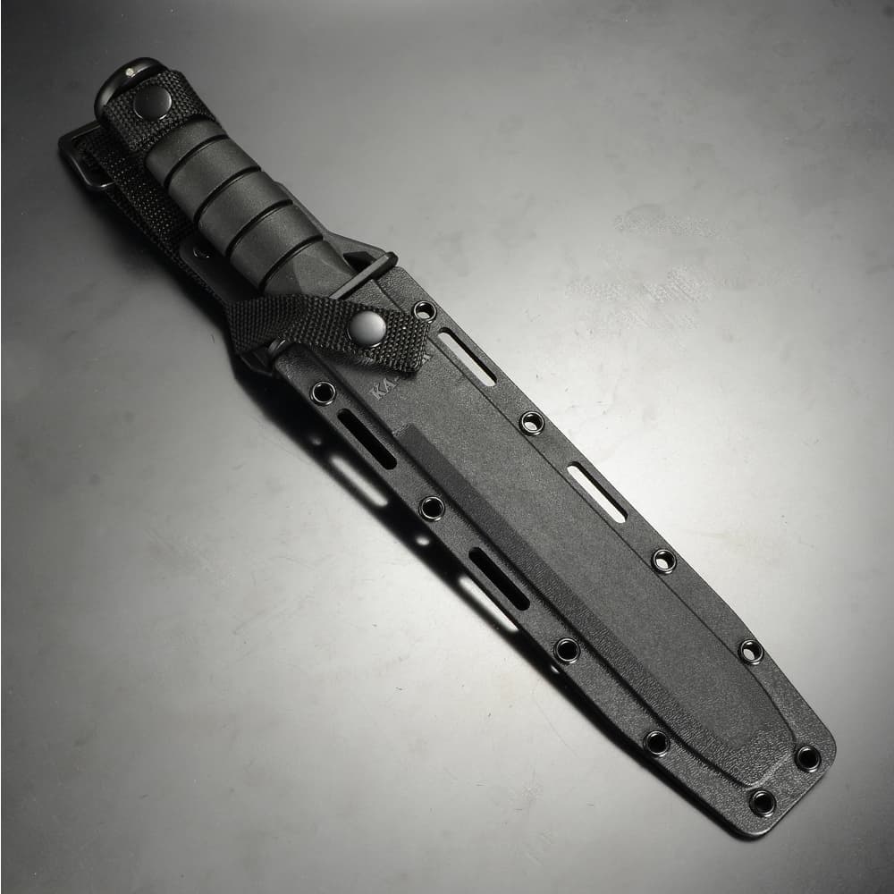 KA-BAR アウトドアナイフ 1245 高炭素鋼 タントー 半波刃 | ミリタリー