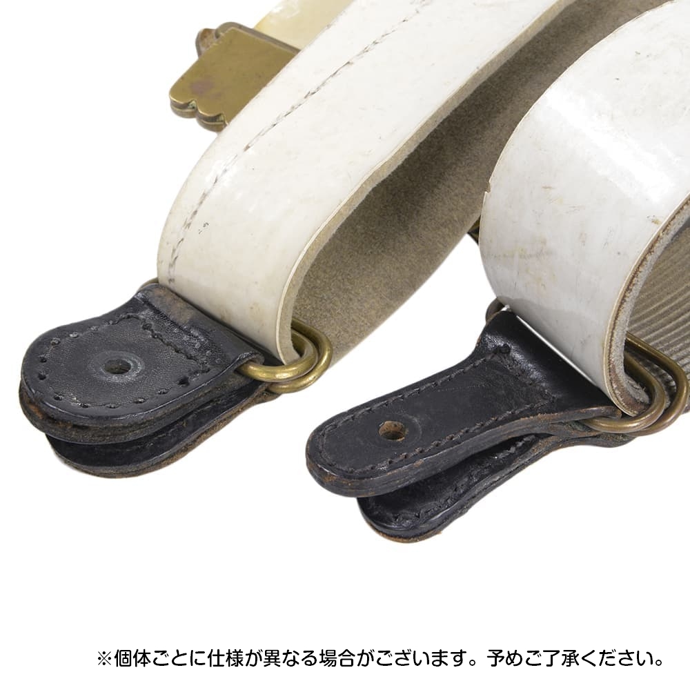 イタリア軍放出品 ベルト 国家治安警察隊 レザー製 ストラップ