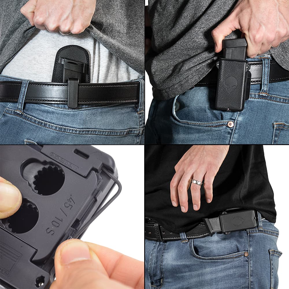 ALIEN GEAR HOLSTERS マガジンポーチ .45/10mm シングルスタック用