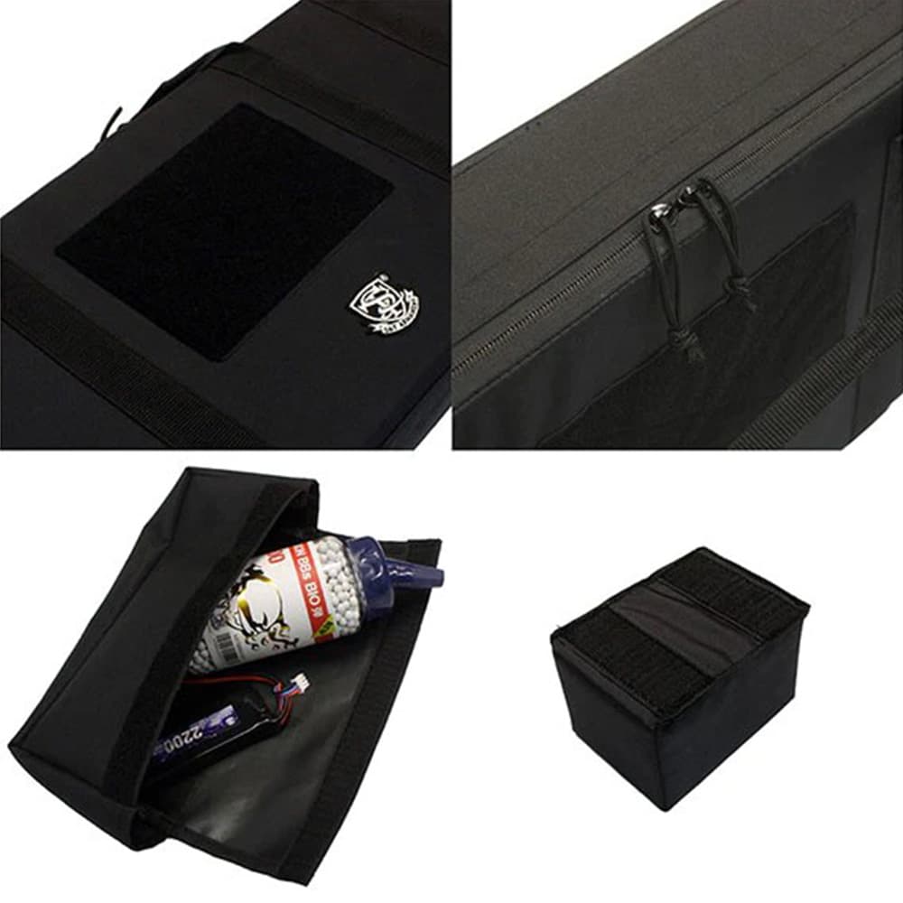 S&T セミハードガンケース V2 Mサイズ 900mm ライフル用 ブラック