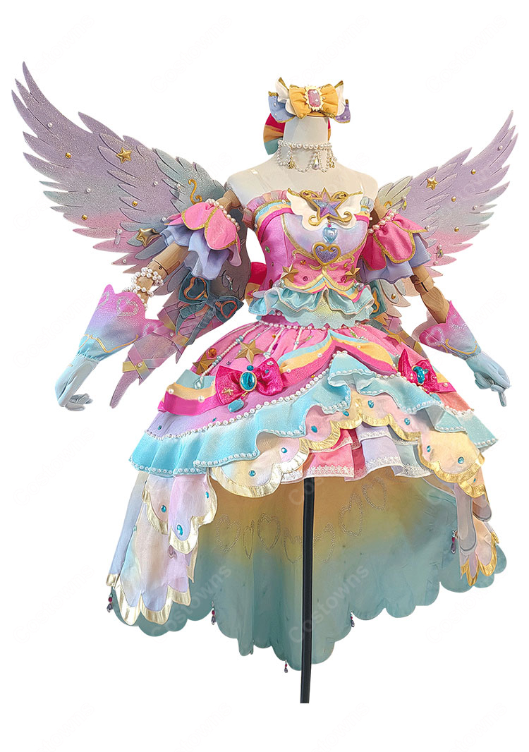 アイカツ! 星のツバサ レインボーエトワールコーデ 虹野ゆめ コスプレ