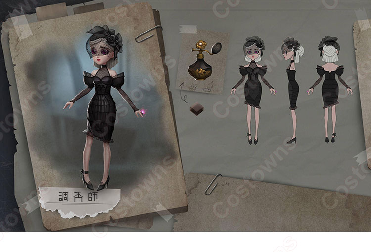 アイデンティティ5 調香師 ウィラ・ナイエル ウィッグ 致命的な優しさ