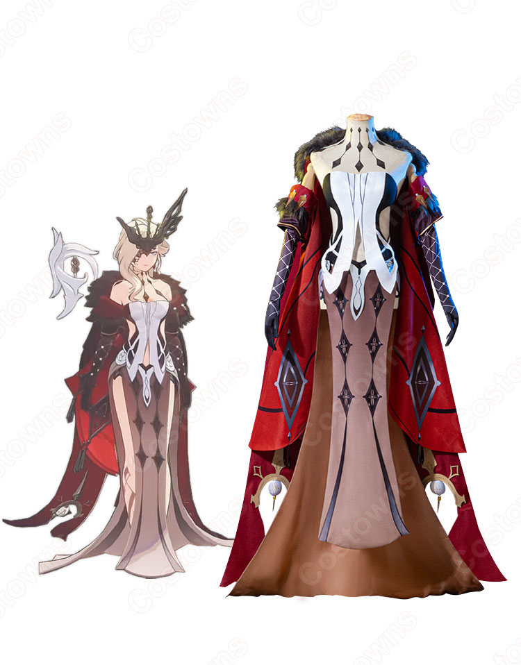 シニョーラ(淑女) コスプレ衣装 『原神(げんしん)』 ファデュイ 執行官