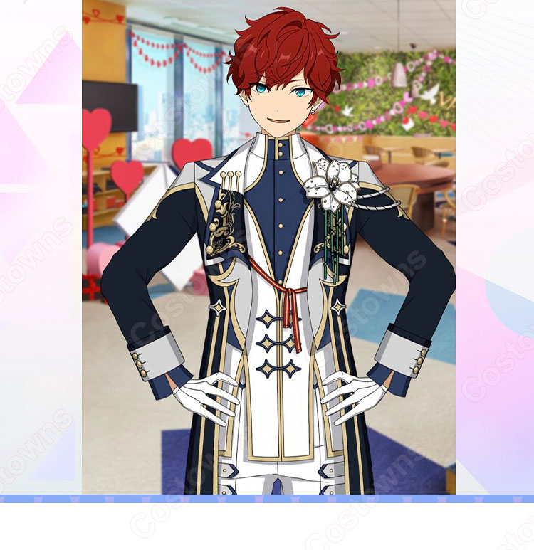 あんスタ 天城一彩 ホワイトリリー衣装 コスプレ衣装 『あんさんぶる