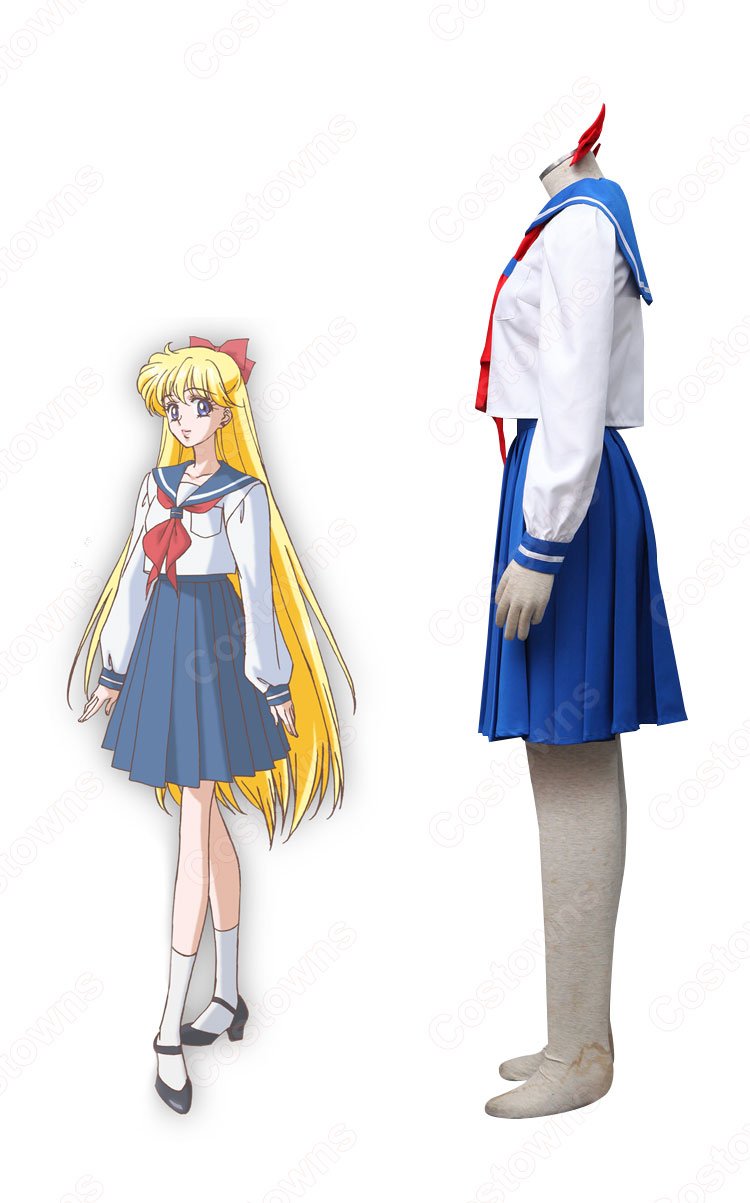 セーラー戦士 愛野美奈子（あいのみなこ） 制服 セーラー服 コスプレ