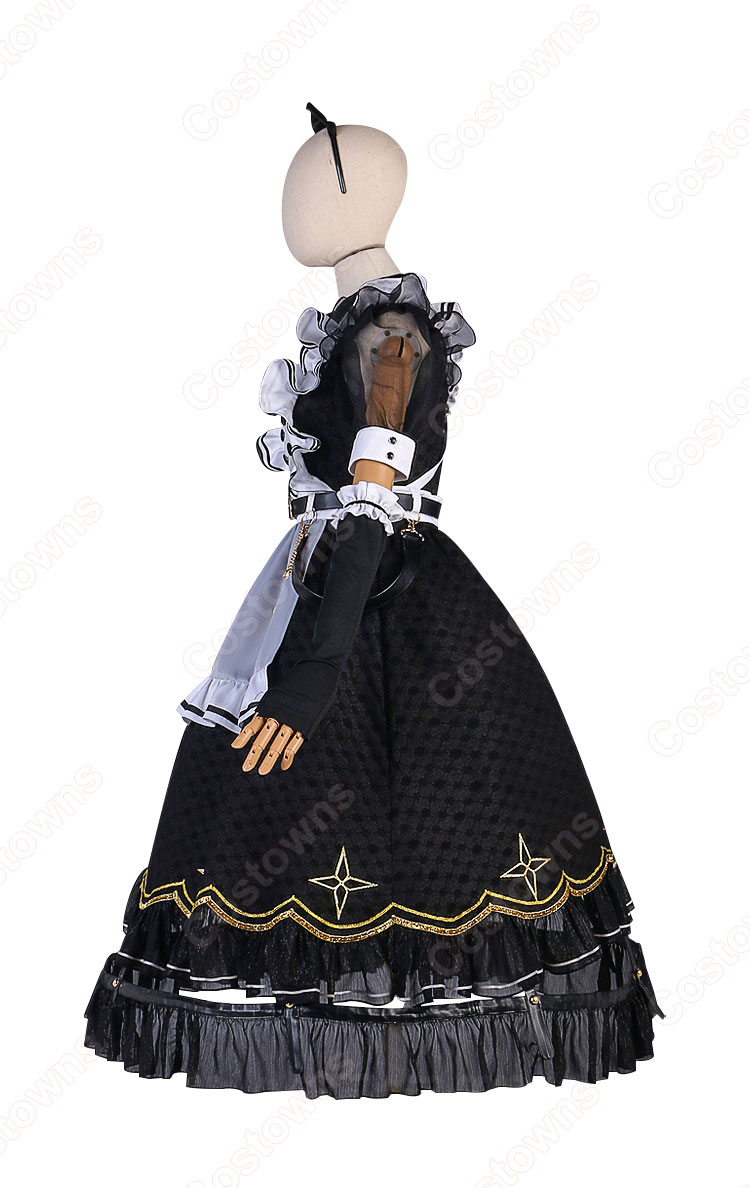 ホロライブ 女性VTuber 星街すいせい コスプレ衣装 戦うメイド メイド