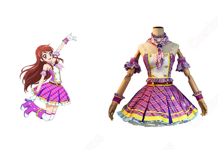 アイカツ! 紫吹蘭 コスプレ衣装 - Costowns