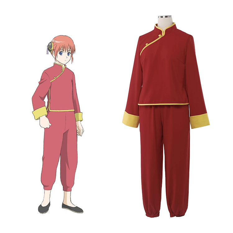 銀魂 神楽 チャイナ服 コスプレ衣装 - Costowns