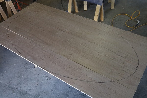 楕円レジンテーブル レジンテーブル|レジンテーブル専門店 RESIN-SPACE