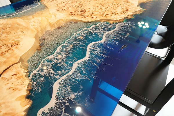 Oceanレジンテーブル｜レジンテーブル専門店 RESIN-SPACE