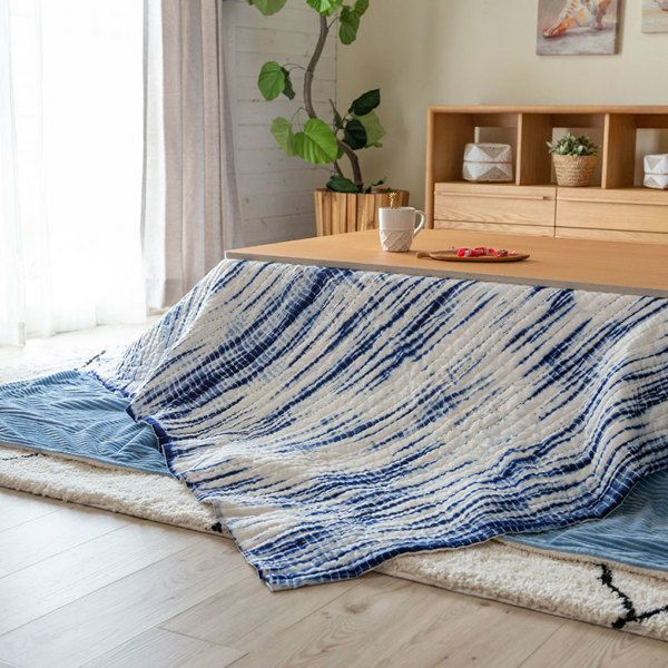 マルチカバー ソファー カバー キルト ベッド こたつ タイダイ