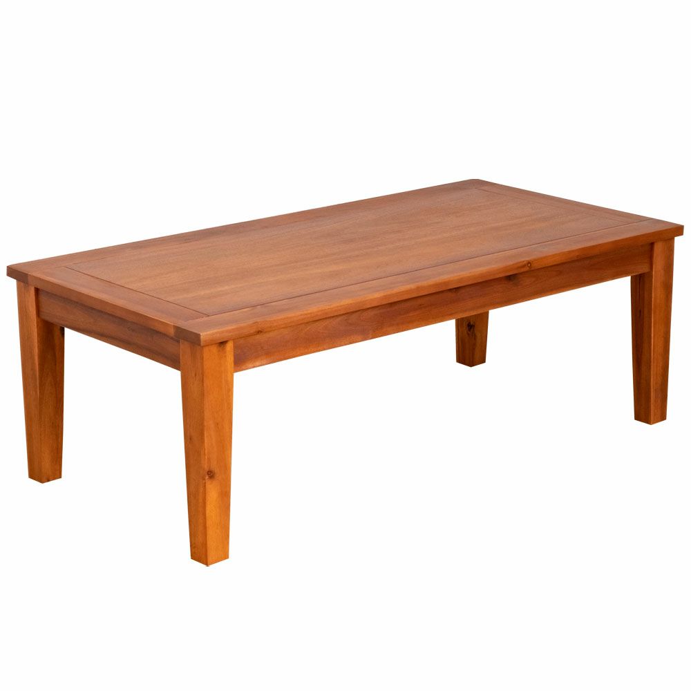 センターテーブル ローテーブル 木製 長方形 110×55cm テーブル 天然木