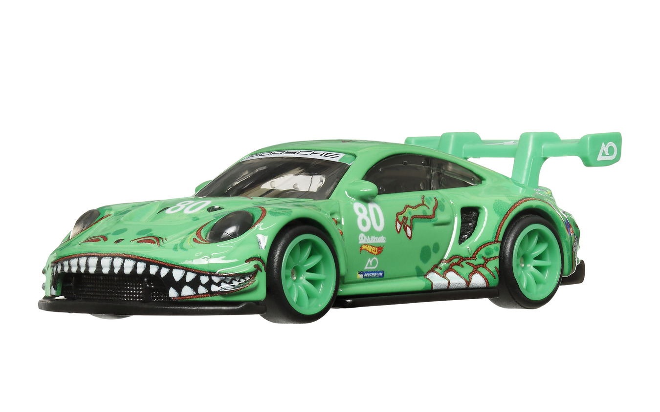 あの大人気“恐竜ポルシェ”がホットウィールに！新旧世代のレーシング