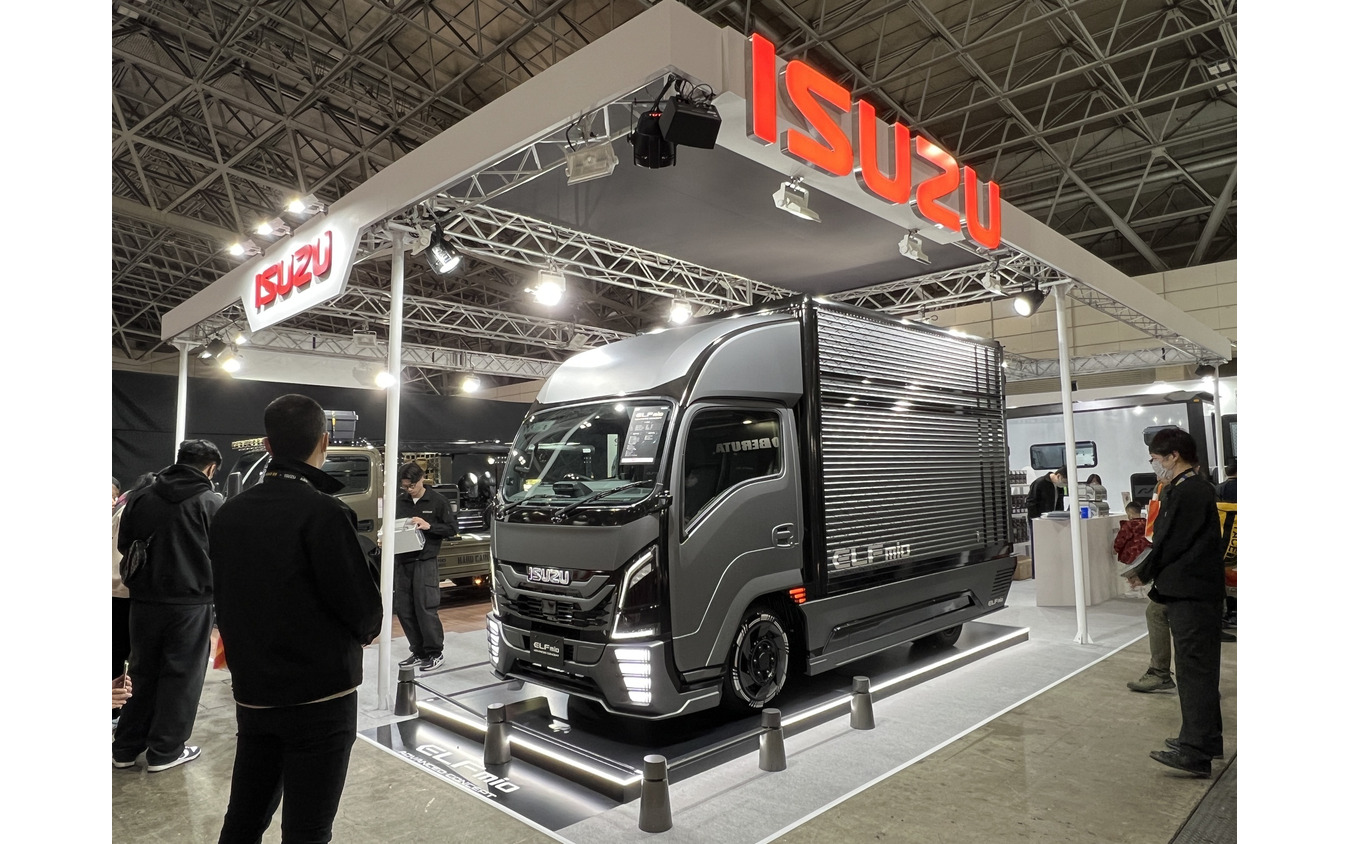 いすゞ『エルフミオ』をカスタム！ AT限定普通免許で運転できる小型