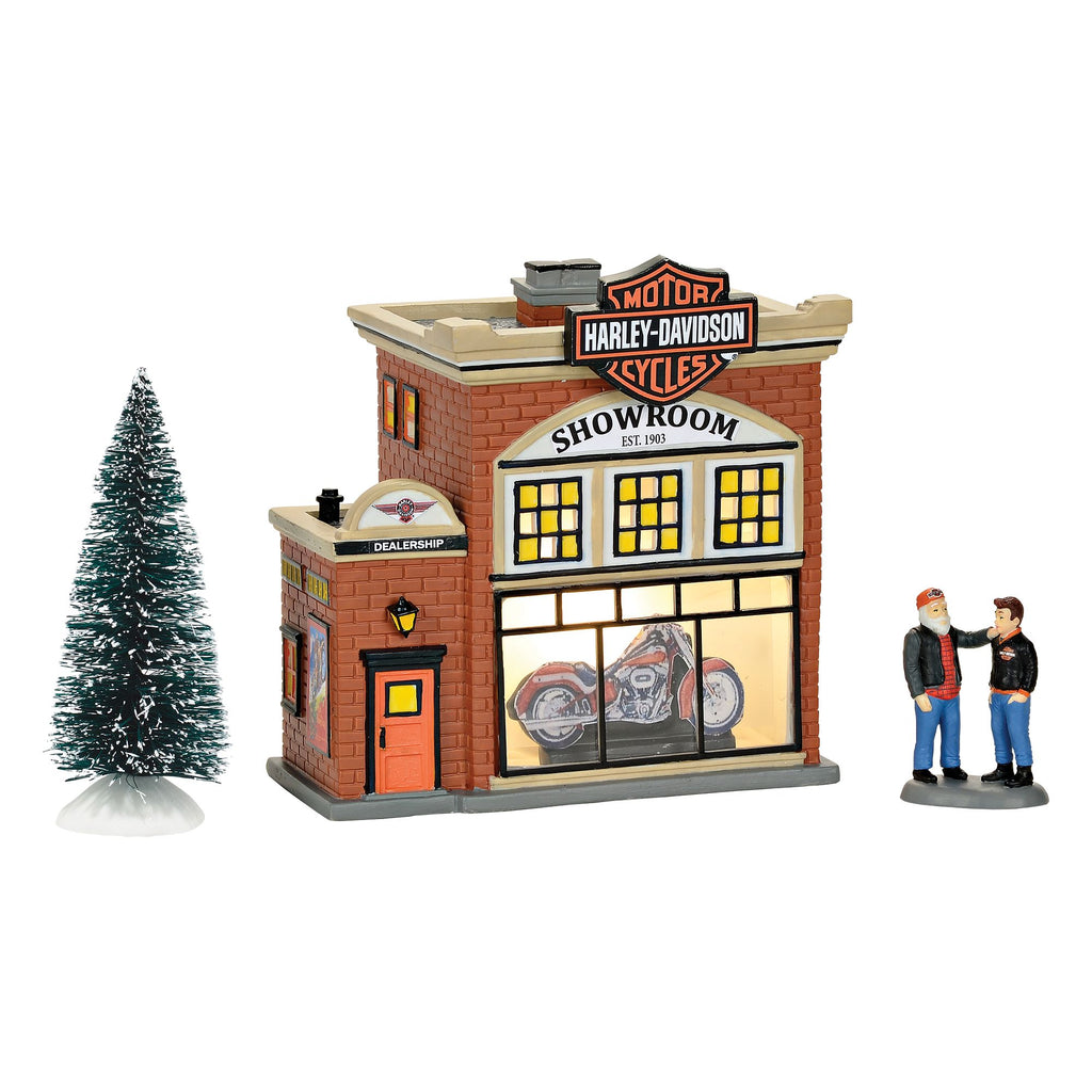 Harley-Davidson Showroom 4056173 – Department 56 Retirements