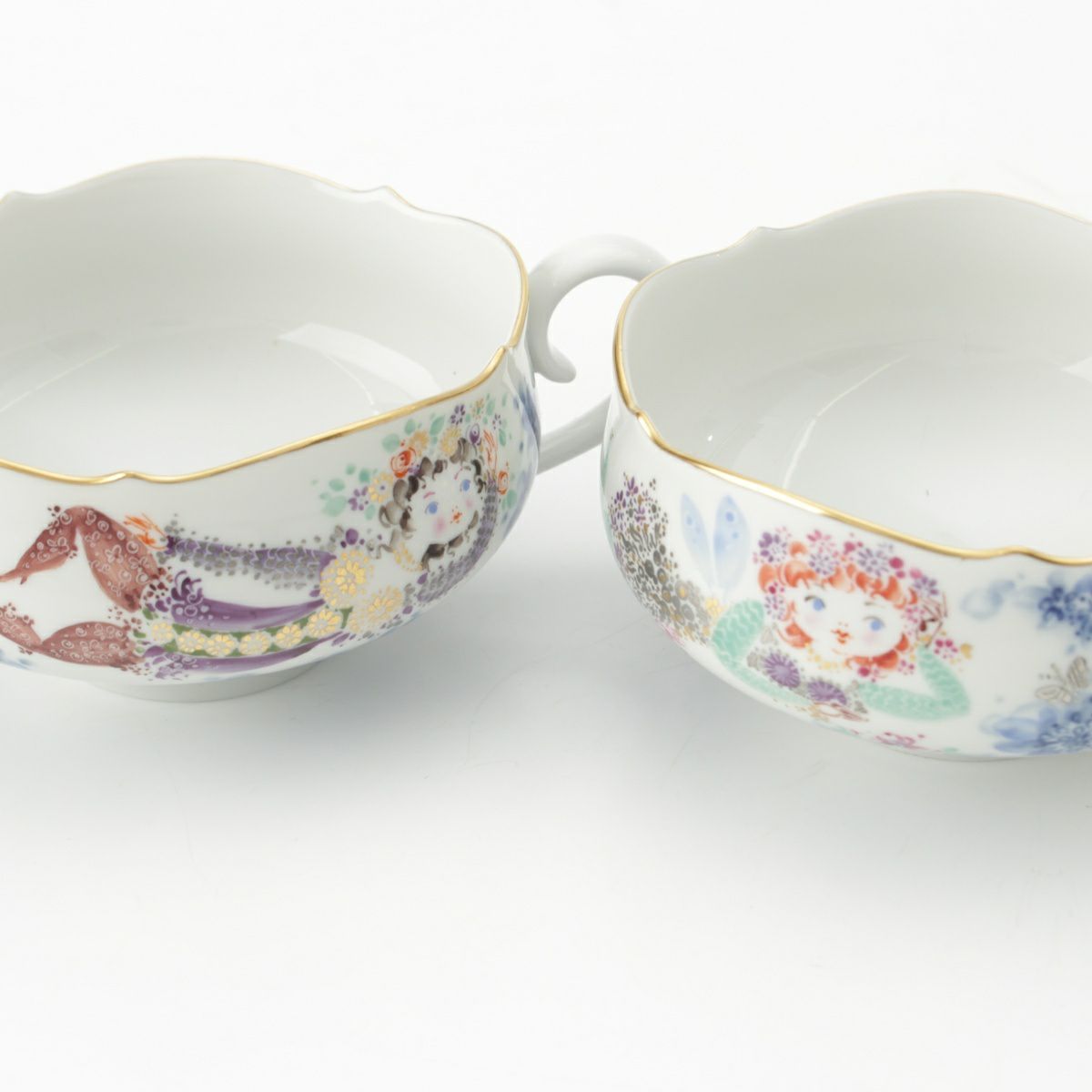 マイセン ミッドサマーナイトドリーム 真夏の夜の夢 ティーカップ