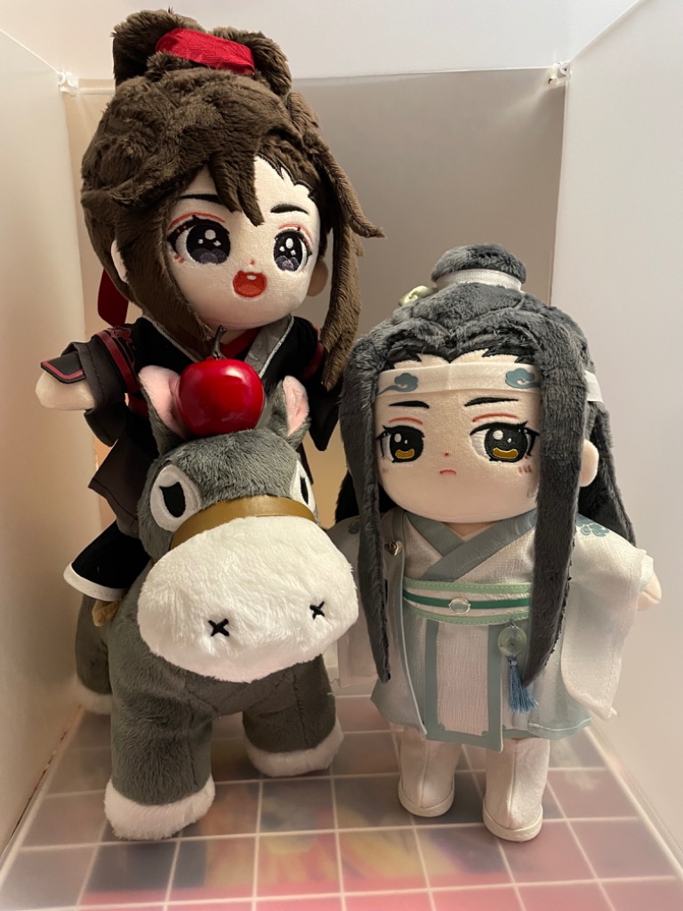 minidoll製 魔道祖師 魏無羨 藍忘機 グッズ ぬいぐるみ : 五次元