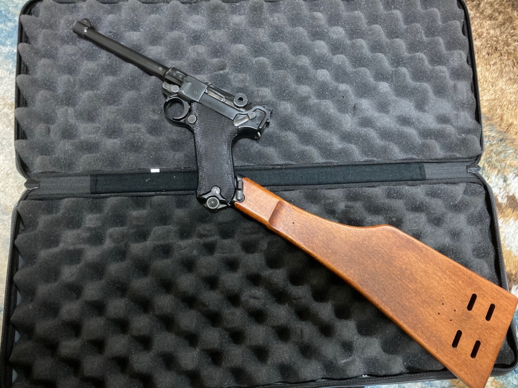 タナカワークス 木製ストック ルガー P08 用 ロング : HBLT - 通販